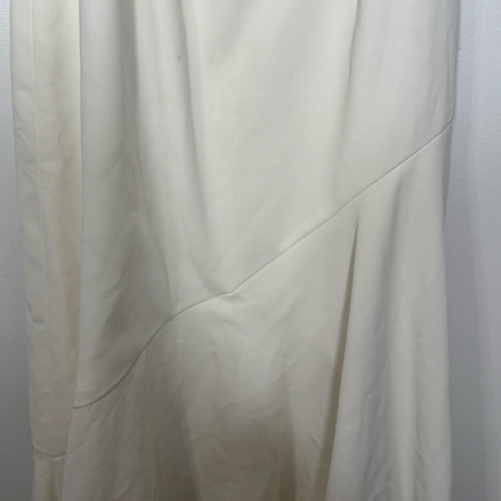 NWT Jill Jill Stuart Black & Ivory Colorblock Maxi Dress Size 10 Formal Cocktail - Picture 4 of 10